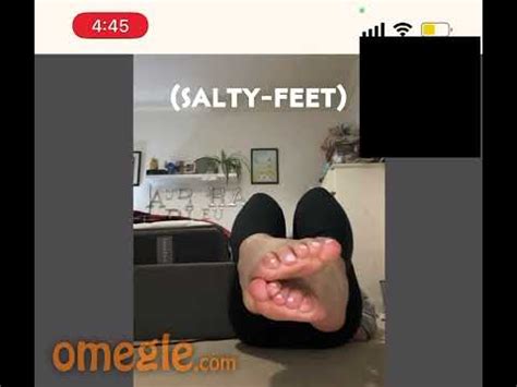 omegle feet porn|Omegle Feet : r/idontmeantotakecredit